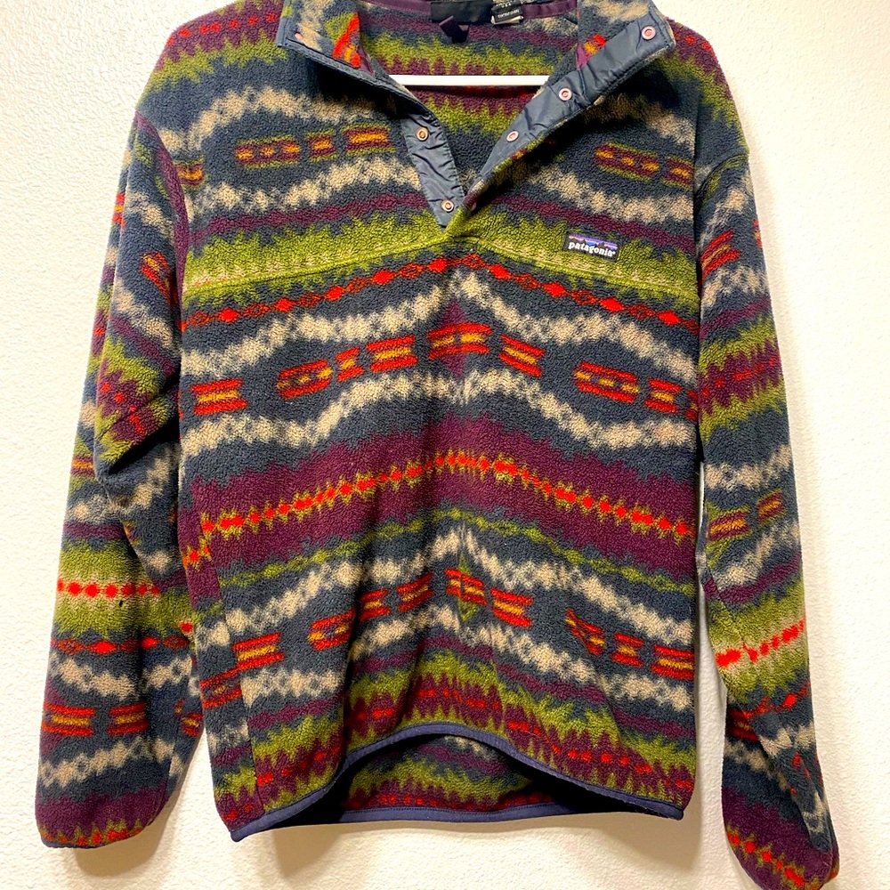 VINTAGE Patagonia fleece. Probably from the 1990's, size small